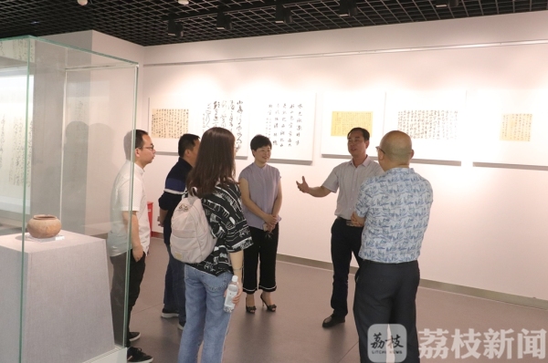 “与道同行”全国青年书法作品邀请展在先吴文化博物馆正式展出