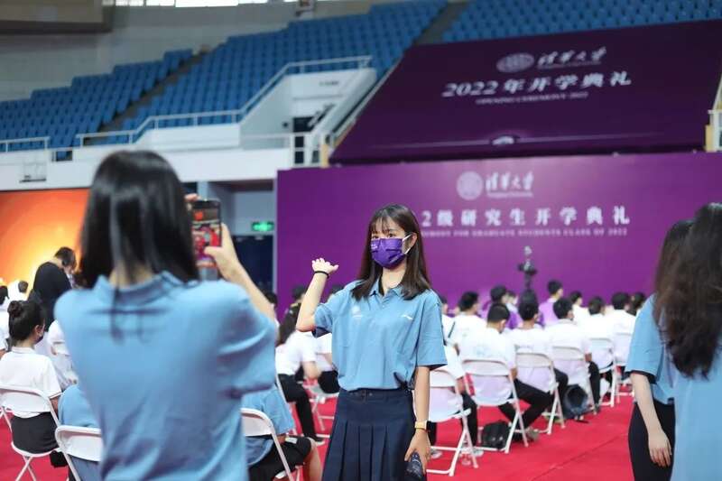 清华大学校举行2022年研究生开学典礼
