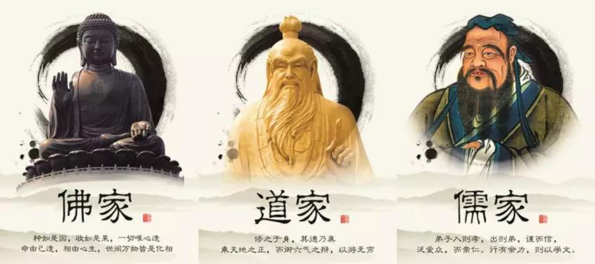 （知识点）中国文化的思想内容——儒家、道家和佛家