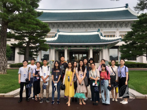 中国高校校报记者团赴韩国开展文化交流活动