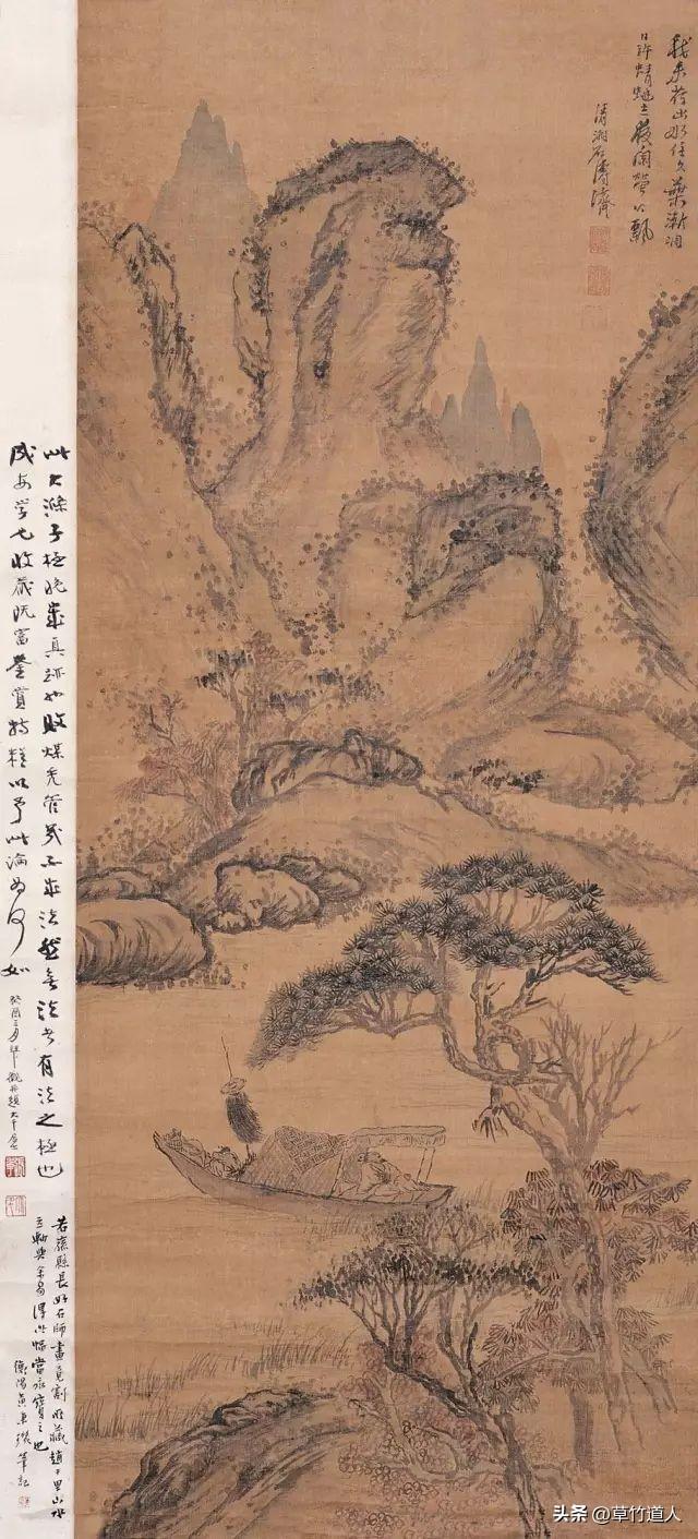 I.：道家哲学与中国传统绘画艺术存在密切的联系和相互渗透